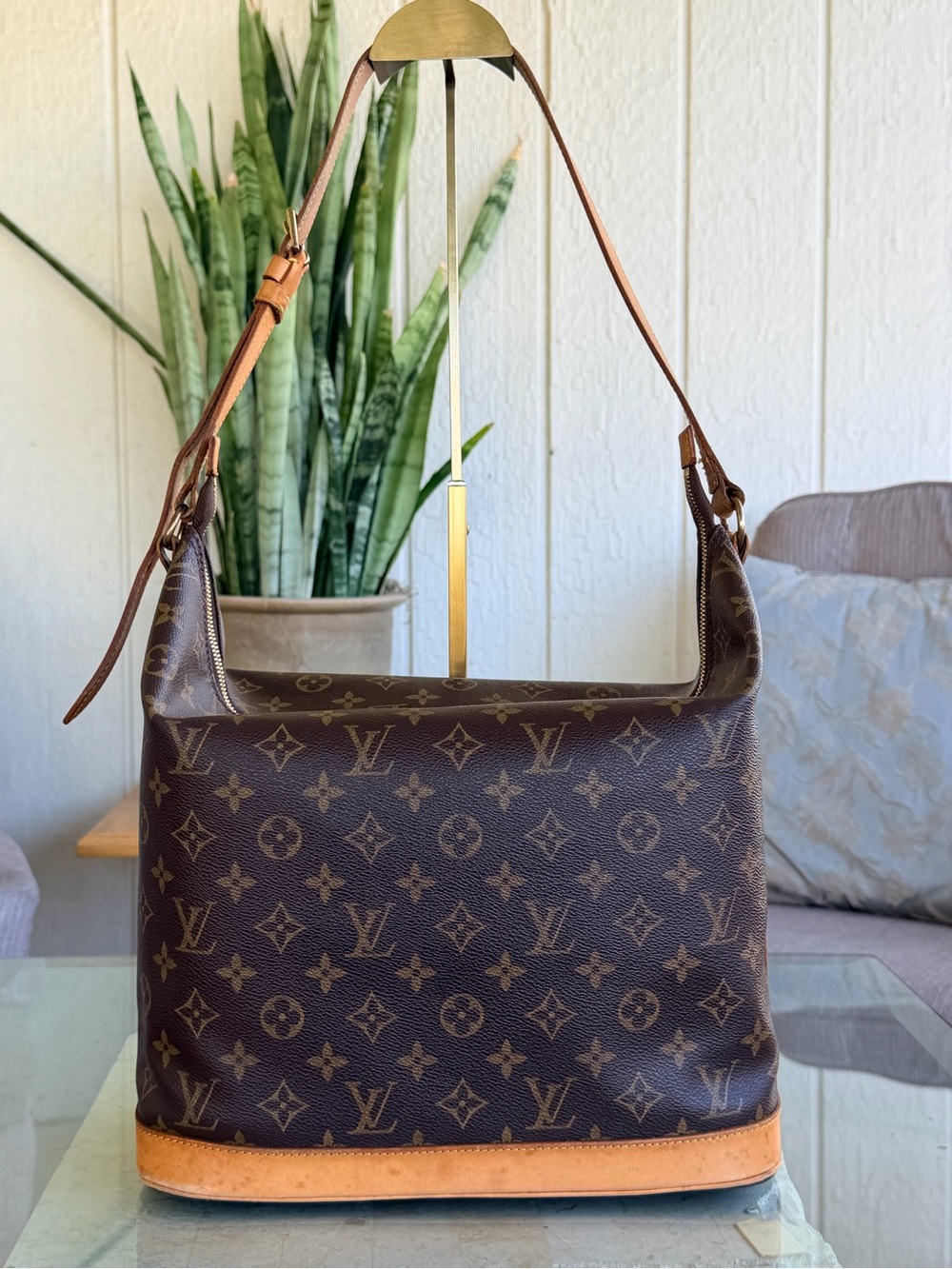 Louis Vuitton Amfar Three Sharon Stone GM Limited Edition Shoulder Bag💝💝💝